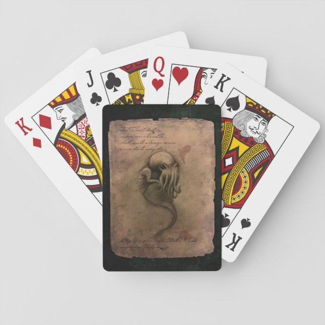Cthulhu Spawn Playing Cards (Back)