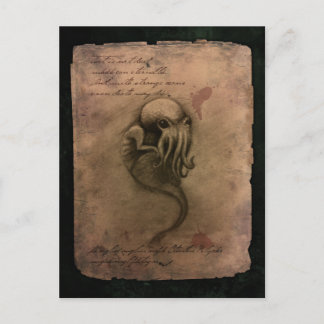 Cthulhu Spawn Postcard