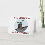 Cthulhu Steals Holiday Card