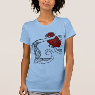 Cthulhu Stole My Heart Tank Top - Clear Tentacles