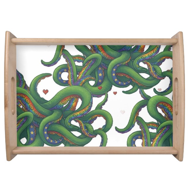 Cthulhu Trentacles Serving Tray (Front)