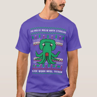 Cthulhu Ugly Christmas Sweater Funny Christmas ret