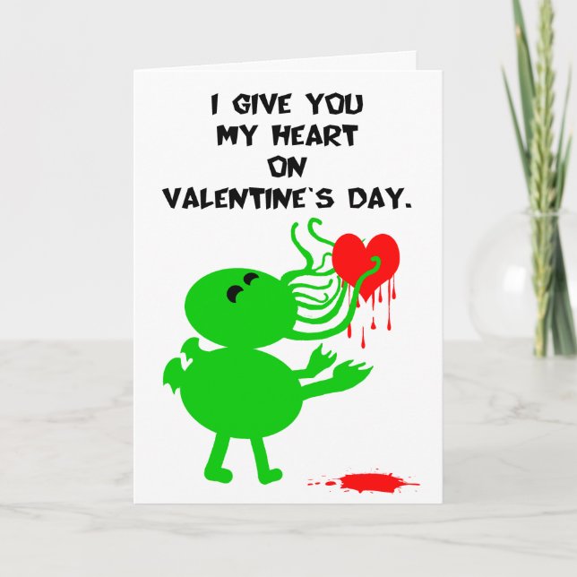 Cthulhu Valentine Holiday Card (Front)