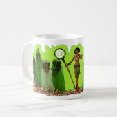 Cthulhu Worm Cult Sorceress Coffee Mug (Front Left)