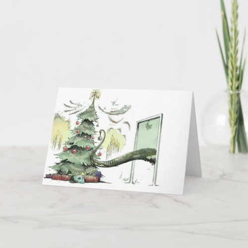 Cthulhus Christmas Tree Holiday Card