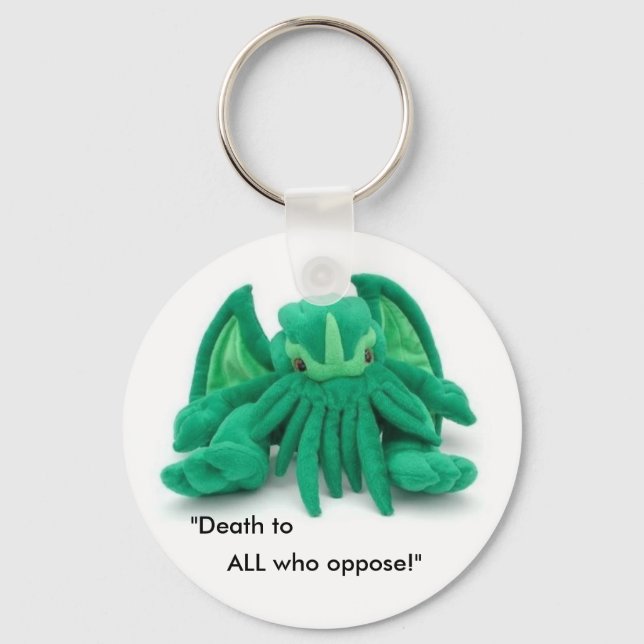 Cthulhu's message keychain (Front)