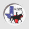 CTLTR ROUND Car Magnet