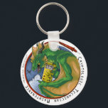 CTM "Coin" Button Keychain<br><div class="desc">A simple keychain on a button-back.</div>