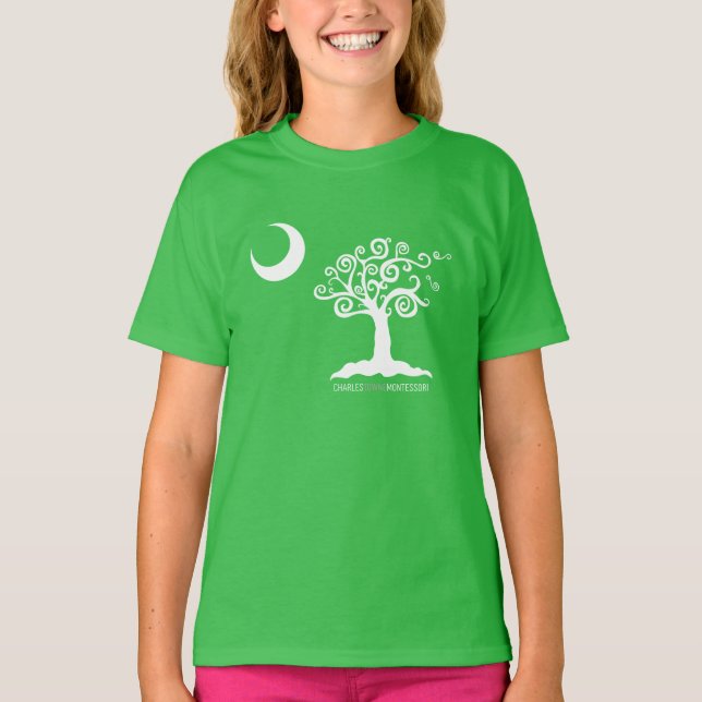 CTM SC Flag Mashup Children's Tee (green) (Front)