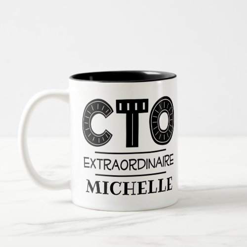 CTO Chief Technology Officer Two_Tone Coffee Mug