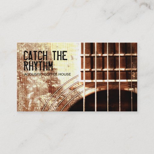 Customizable CTR Grunge01- Sepia Business Cards