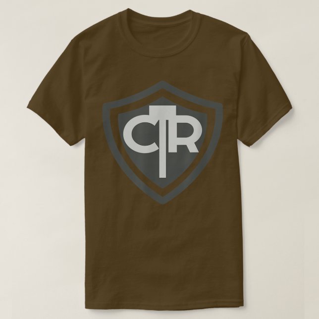 CTR LDS For Latter Day Saints Choose The Right  T-Shirt (Design Front)