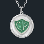 CTR Mormon Choose the Right Silver Plated Necklace<br><div class="desc">Mormon children remember the old adjustable CTR rings.  This is a great reminder to choose the right.</div>