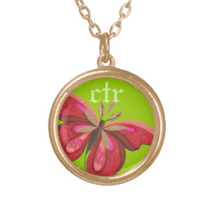 CTR Necklace with Butterfly