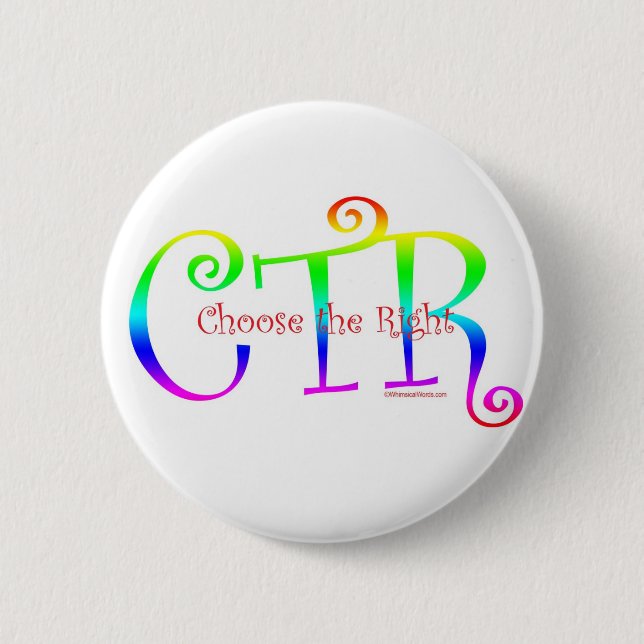 CTR PINBACK BUTTON (Front)
