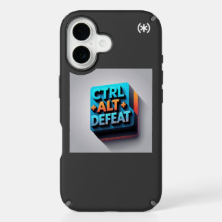 "Ctrl+Alt+Defeat" tongue-in-cheek iPhone 16 Case