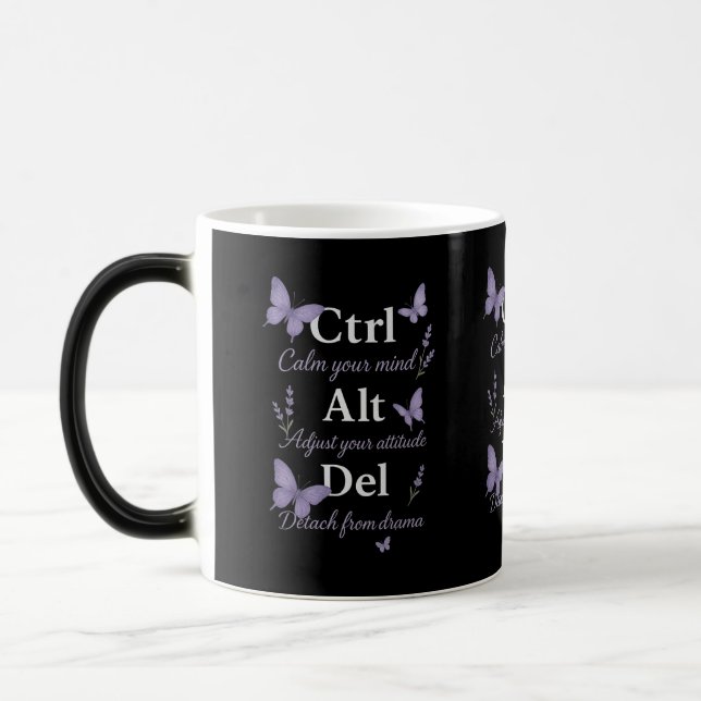 CTRL,ALT,DEL COLOR MORPH MUG  (Left)