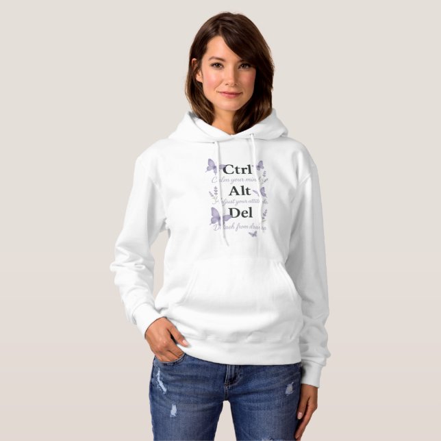 CTRL,ALT,DEL HOODIE (Front Full)