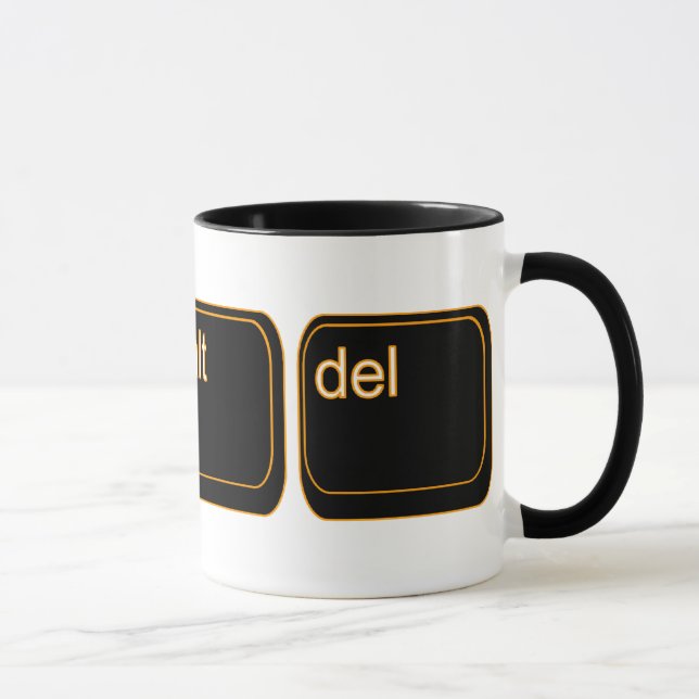 Ctrl Alt Del Mug (Right)