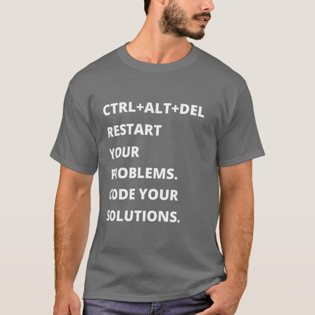 CTRL+ALT+DEL T-Shirt