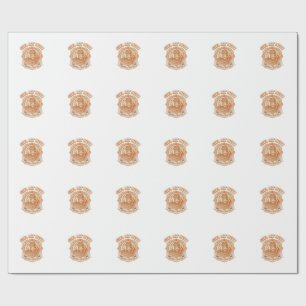 Ctrl Alt Meow Cat Gamer Tech Vintage Vector Art Sh Wrapping Paper