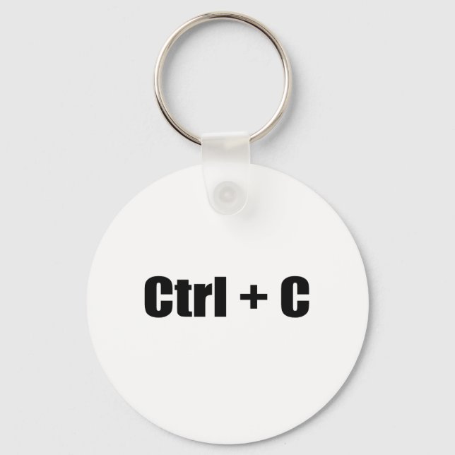 CTRL + C KEYCHAIN (Front)