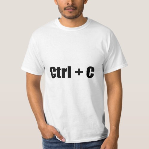 CTRL  C T_Shirt