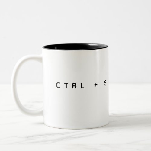CtrlS Hotkey _ Shortcut Minimal Mug