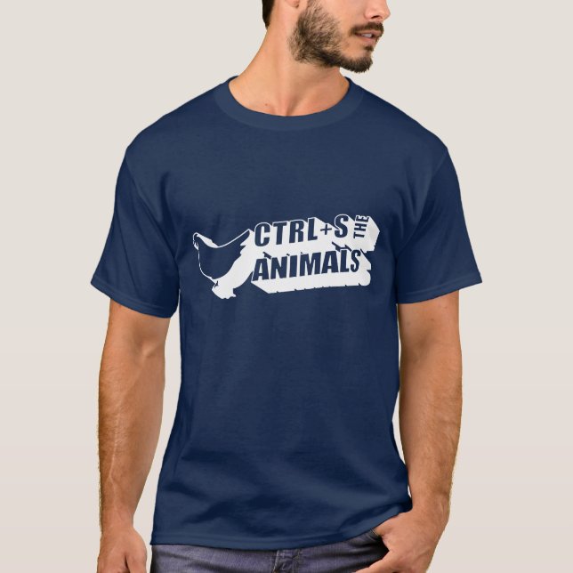CTRL+S The Animals T-Shirt (Front)