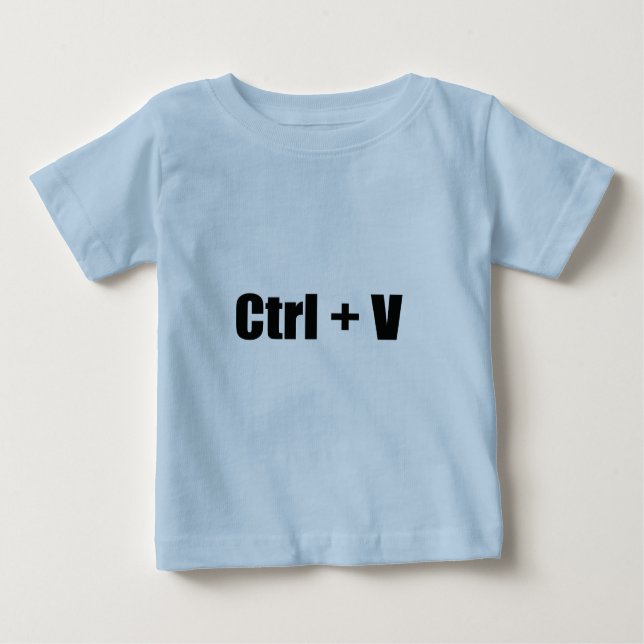 CTRL + V BABY T-Shirt (Front)