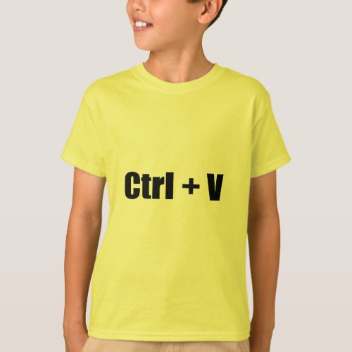 CTRL  V T_Shirt