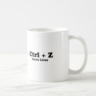 Ctrl Z Coffee Mug