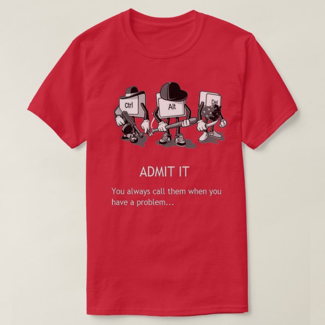 ctrlaltdel T-Shirt (Design Front)