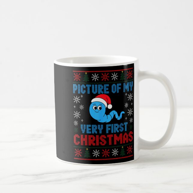 Cture Of My Very First Christmas Joke Funny Xmas H Coffee Mug (Right)