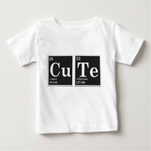 CU TE periodic elements Baby T-Shirt