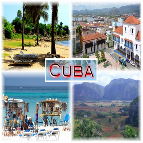 CU Varadero Beach _ Santiago de Cuba _ Vinales Sticker