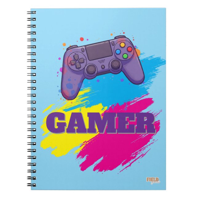 Cuaderno Colorful Gaming Notes Notebook (Front)