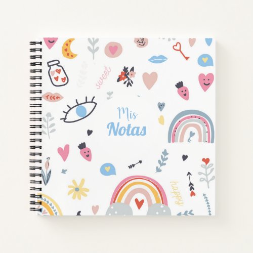 Cuaderno Mis Notas Notebook