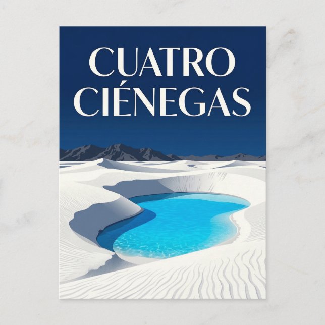 Cuatro Ciénegas Postcard (Front)