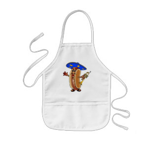 Cuauh's Mariachi Hot Dog Kids' Apron