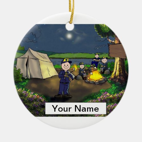 Cub Scout Ceramic Ornament