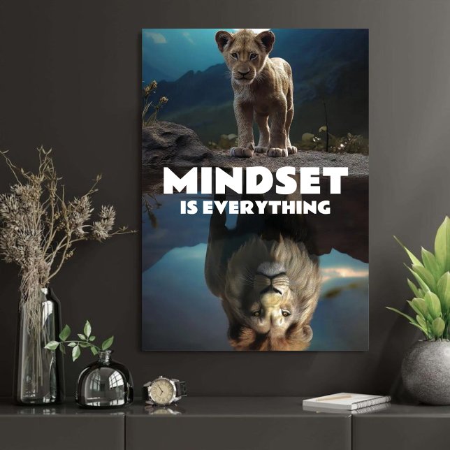 Cub To Lion Mindset  Metal Print (Creator Uploaded)