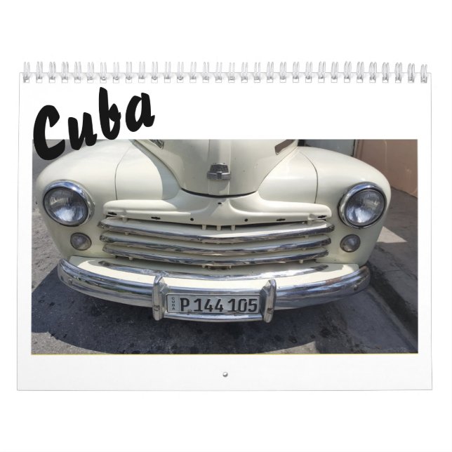 Cuba 2026 Calendar (Cover)