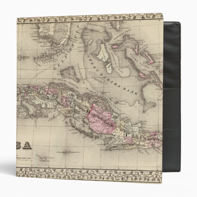 Cuba 3 Ring Binder (Front/Inside)