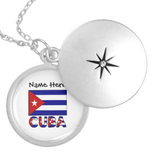 Cuban Flag Necklaces & Lockets