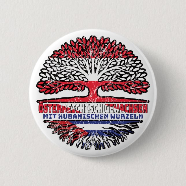 Cuba Austrian Baum Button (Front)