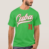 Cuba Baseball T-Shirt Remera Beisbol Cuban Jersey 10