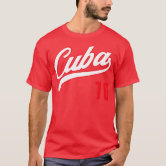 Retro Cuba Baseball Men Women T-Shirt Remera Beisbol Cuban T Shirt