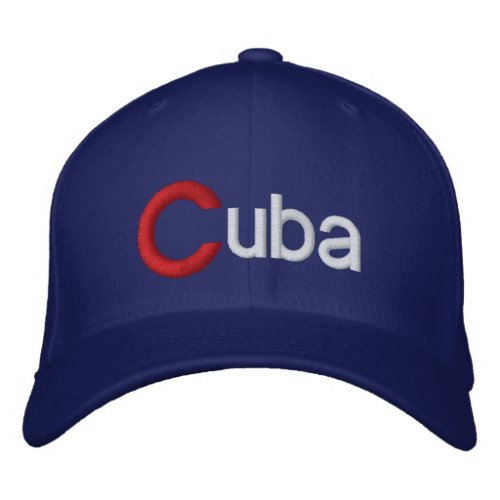 Cuba_ Big C Cuba Baseball Cap