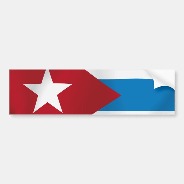Cuba Bumper Sticker (Front)